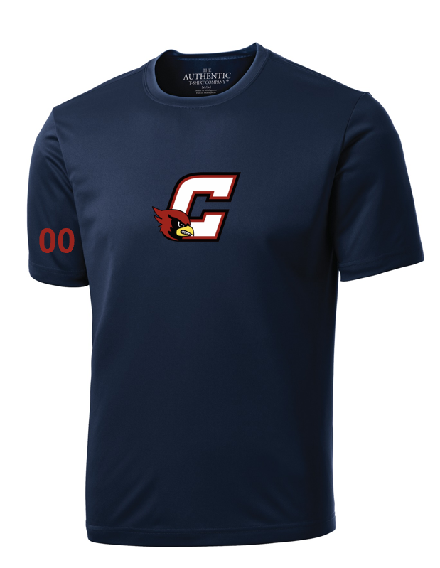 Caledon Cardinals Short Sleeve Performance Tee