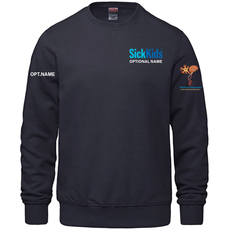 U of T Neurosurgery Cotton Crewneck Pullover (2 colours | Unisex)