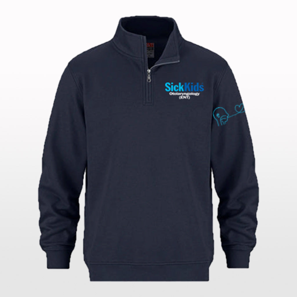 SickKids (Otolaryngology) 1/4 Zip Pullover