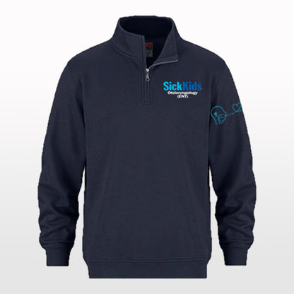 SickKids (Otolaryngology) 1/4 Zip Pullover