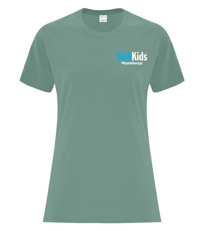 Physiotherapy Ladies Mid-Weight Short Sleeve Tee