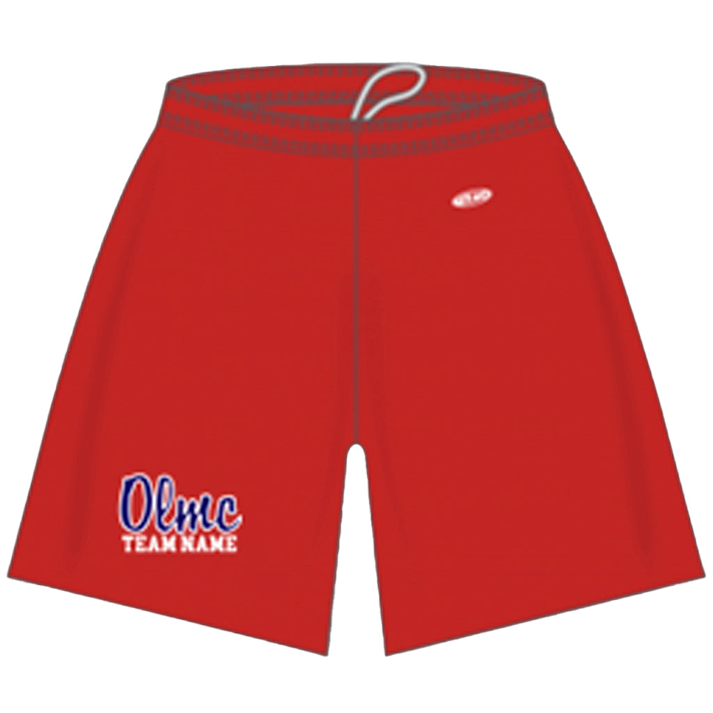 OLMC TEAM SHORTS (NAME CUSTOMIZABLE)