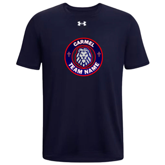 OLMC UNDER ARMOUR DRYFIT SHORT SLEEVE LION LOGO (NAME CUSTOMIZABLE)