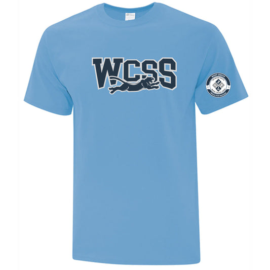 West Credit T-Shirt (3 colour options) - Optional Shoulder Graphic + Sleeve Name