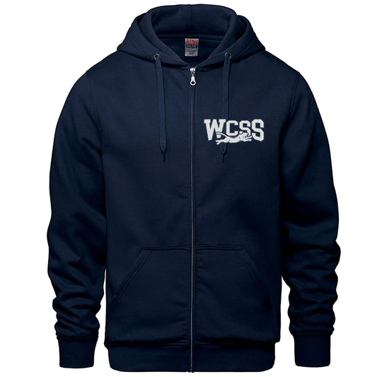 West Credit Full Zip (2 colour options) - Optional Sleeve Name