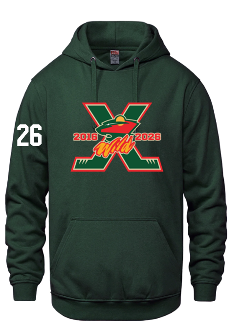 WILD 10th ANNIVERSARY HOODIE