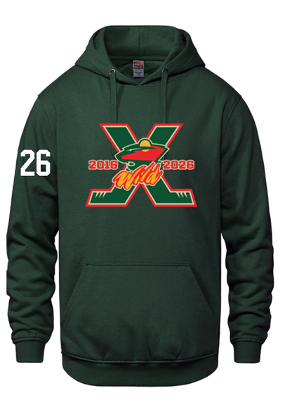 WILD 10th ANNIVERSARY HOODIE